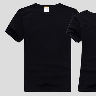 Black round neck sho